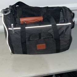 Zenapoki Pet Carrier Bag, Airline Approved, Used