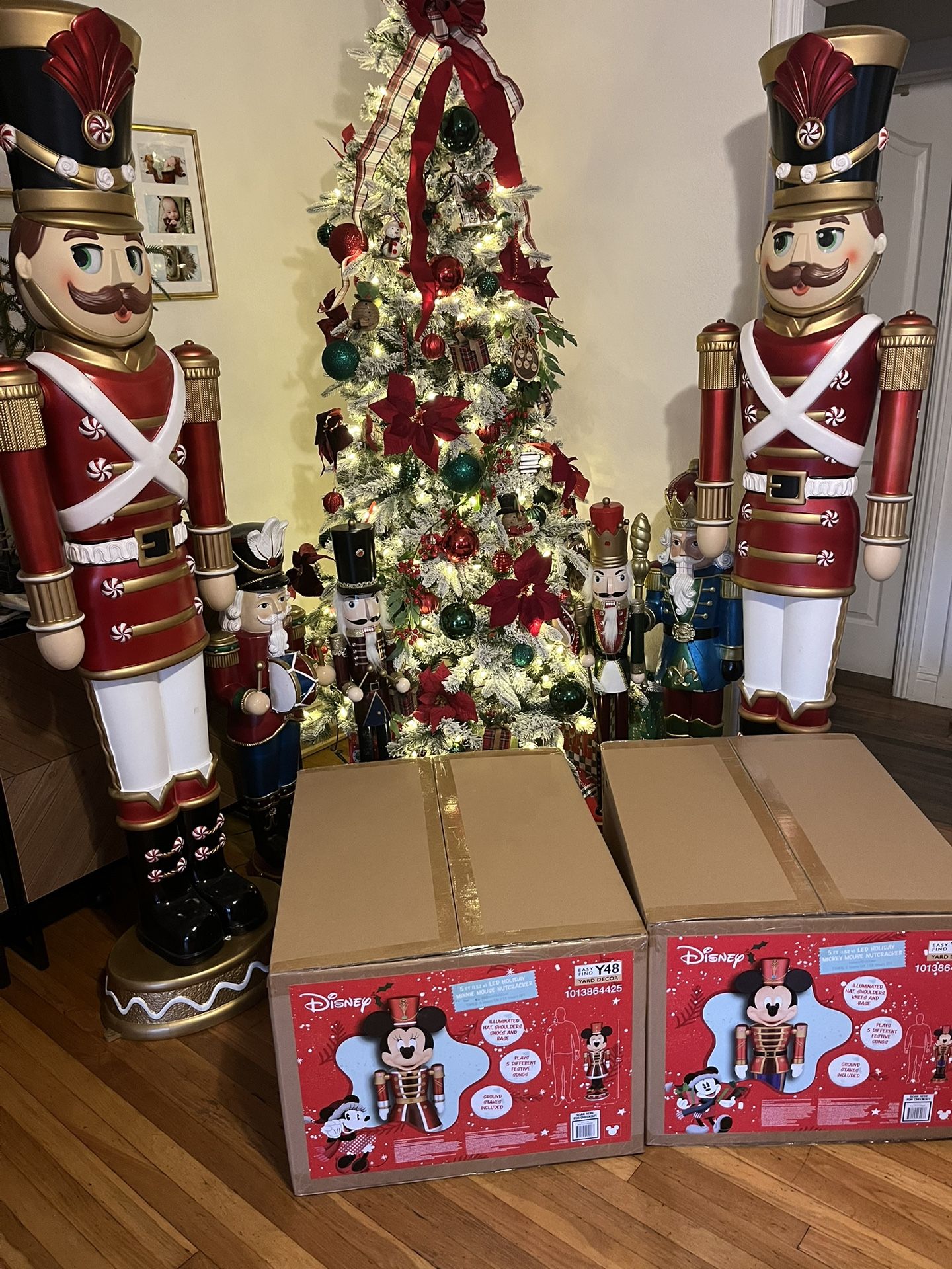 Disney Micky & Minnie Mouse Nutcrackers 