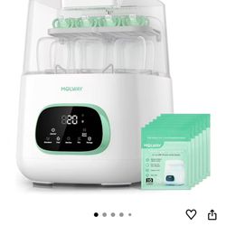 MOLWAY Baby Bottle Washer, Sterilizer & Dryer – All-in-One