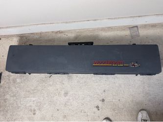 Woodstream Hard Rifle / Shotgun Case with Foam – Lockable Hunting Gun Case