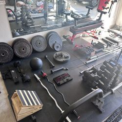 Complete Garage Gym( No Rack ) 
