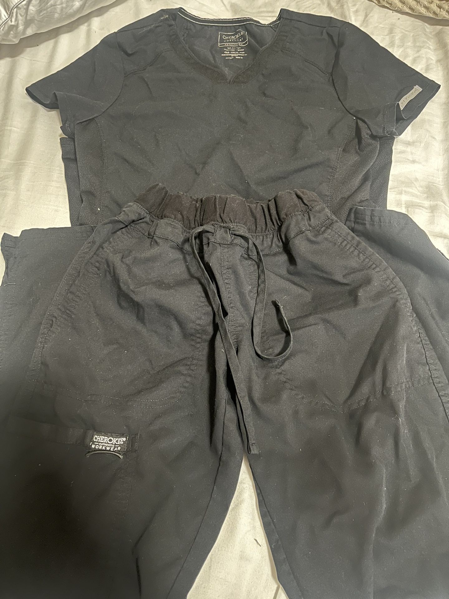 Women’s Cherokee Black Scrubs XXS