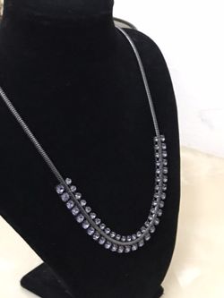 Beautiful purple necklace