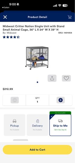 Critter nation cage