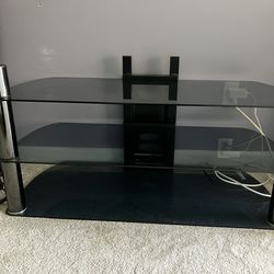 Glass TV Stand (price negotiable!)
