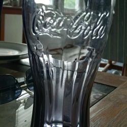 VINTAGE COCA  COLA  GLASSD#