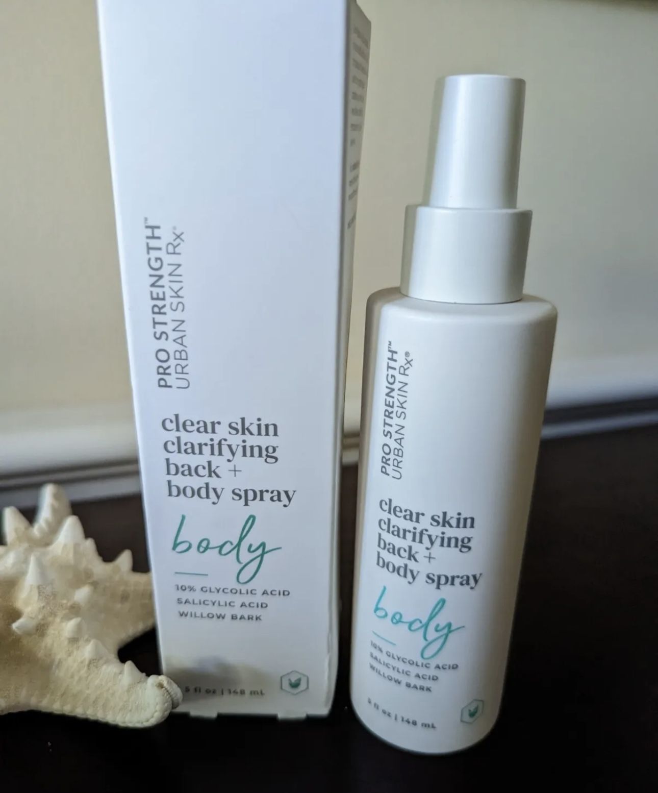 Pro Strength Urban Skin Rx Clear Skin Clarifying Back & Body Spray 5 oz NIB New in box with tag. Same day shipping Smoke and pets free Don’t forg