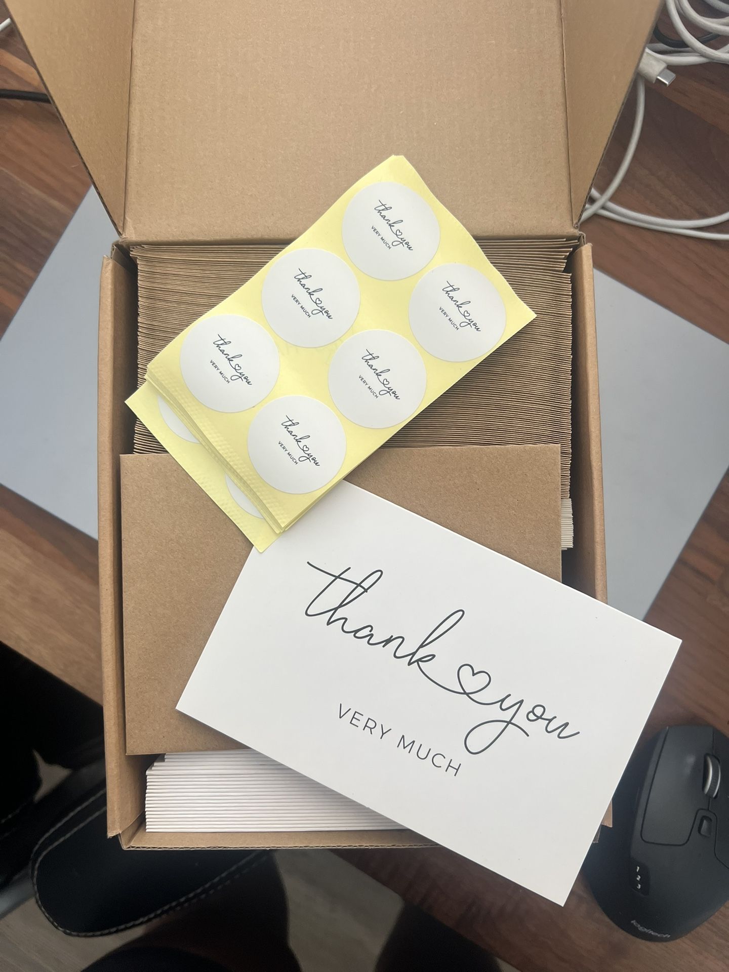 Thank You Cards & Envelopes