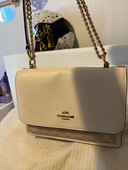 Coach - beige crossbody bag
