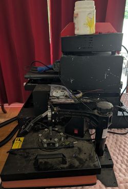 Ultimate Turn-Key Custom Printing Business Bundle - A3 UV Flatbed Printer, Core Innovations Laptop with PartnerRIP, Heat Press & Massive Ink Lot!
