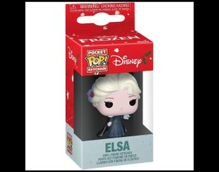 Funko POP! Keychain - Elsa (Winter Outfit).