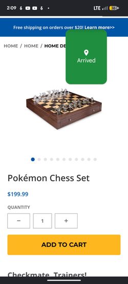 Pokemon chess set brand new