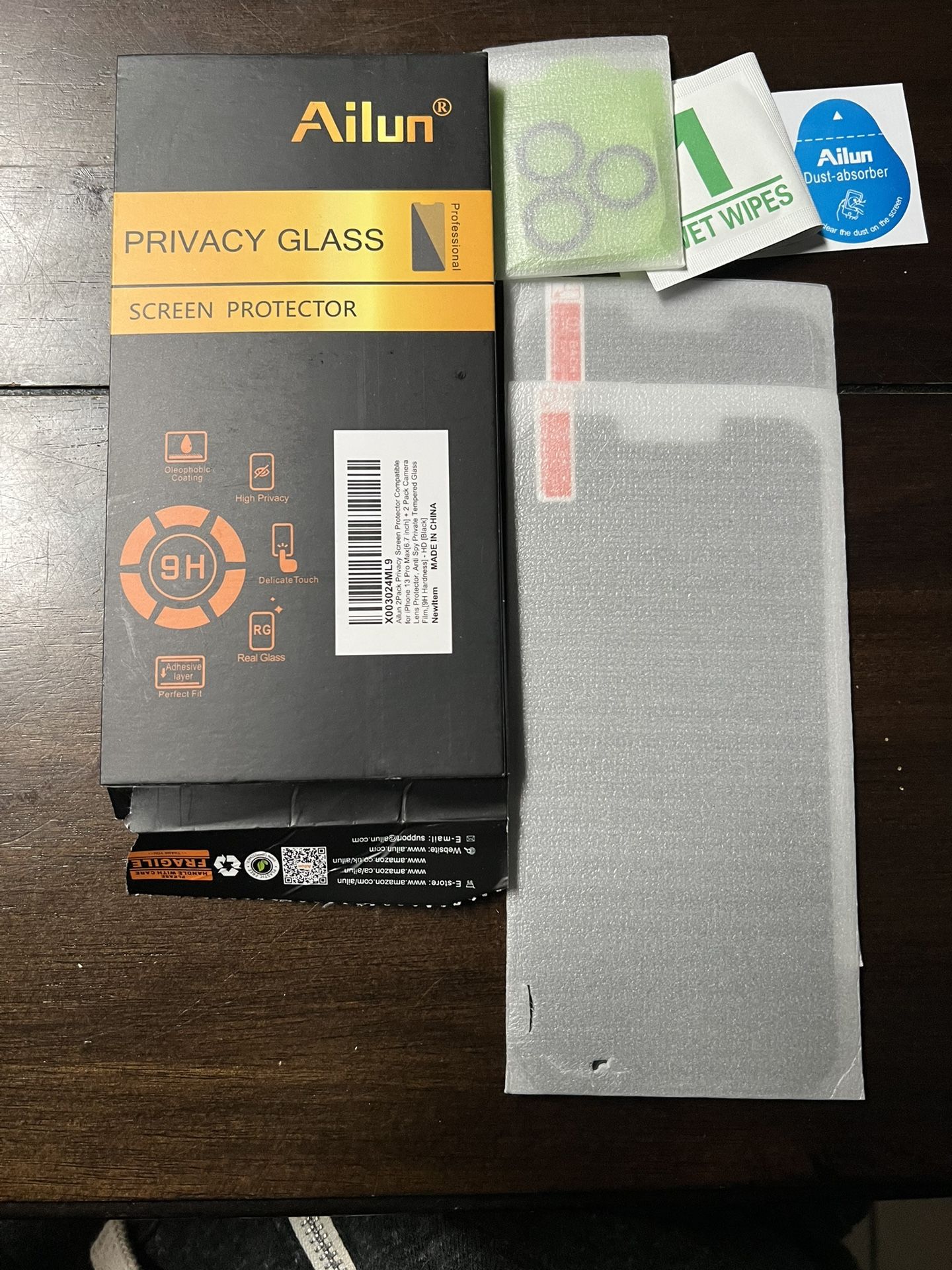 iPhone 13 Pro Max Tempered Glass 