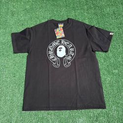 Chrome Heart Bape Shirt Size L