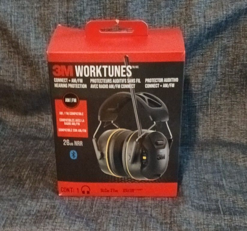 *NEW* 3M Work Tunes Bluetooth Noise Cancelling Headphones