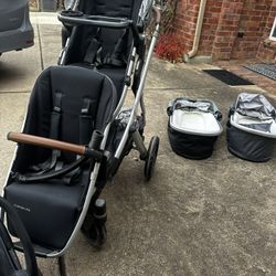Uppababy Vista Double Stroller 