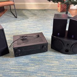 Complete PIONEER Stereo System W/ Subwoofer 
