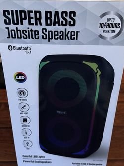 Super Bass Jobsite Speaker
