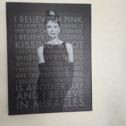 Audrey Hepburn Canvas Wall Art