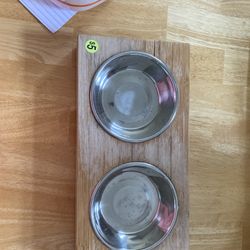 Dog Food Bowls And Stand