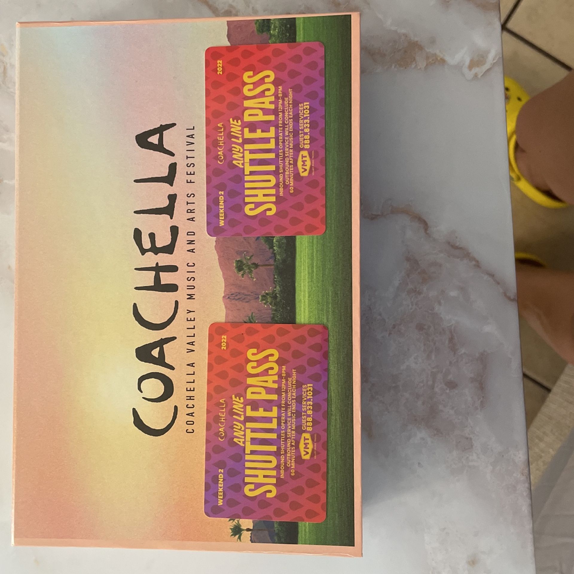 Coachella Weekend 2 Shuttle Passes