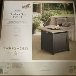 threshold 30 square outdoor gas fire table