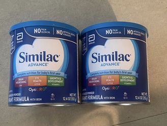 Similac Baby Formula 2 Cans