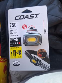 Coast RL10R Rechargeable LED Headlamp