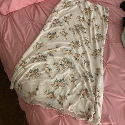 SHEIN large floral Skirt 