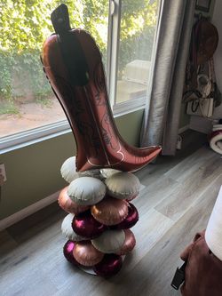 Cowgirl balloons