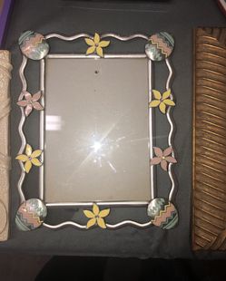 5x7 Silver Easter Egg picture frame