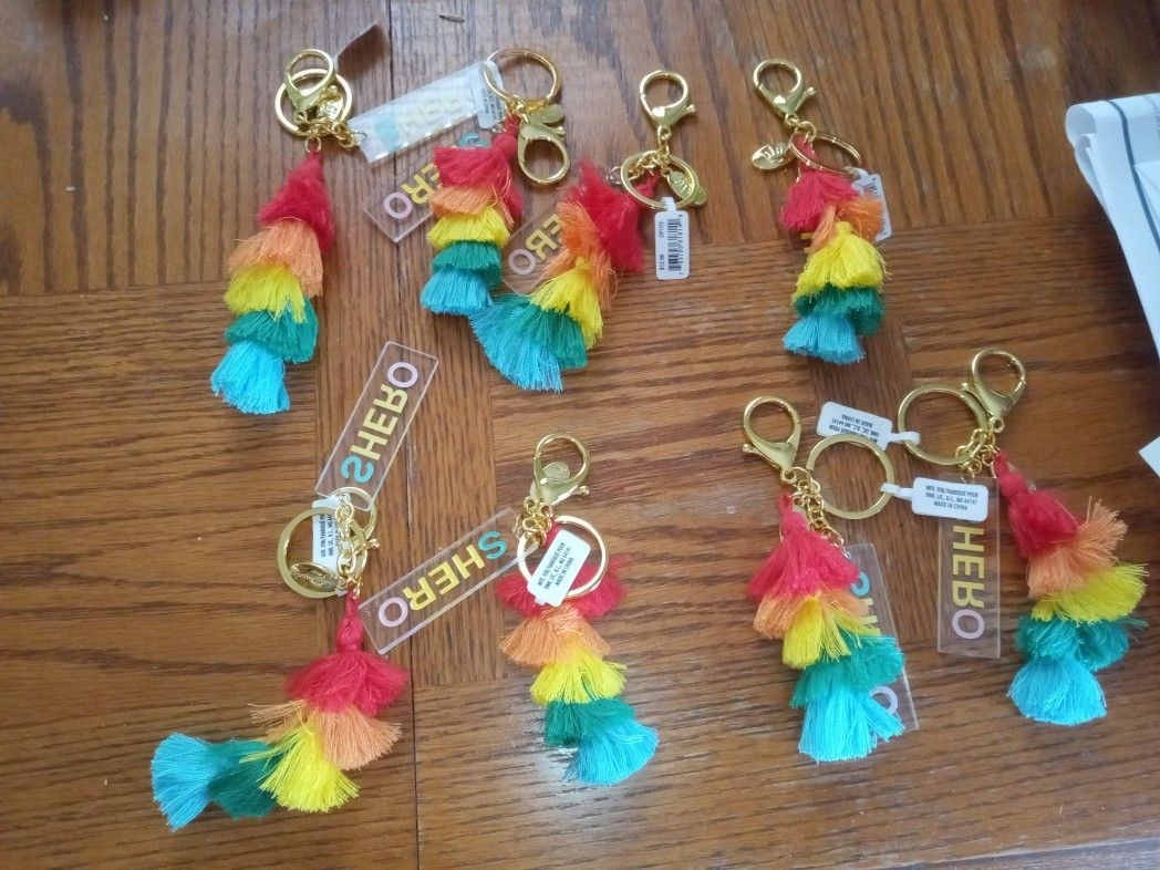 Brand New Hallmark SHERO Keychains, Cross Posted, North Riverside