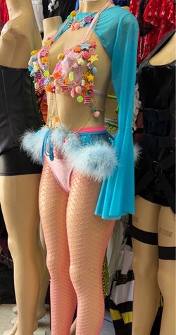Rave Festival Candy Charm Costume Set