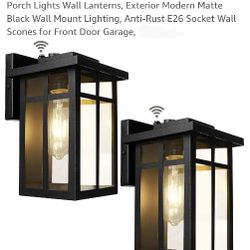 Outdoor Light - 1  Dusk to Dawn Outdoor Wall Light Fixtures