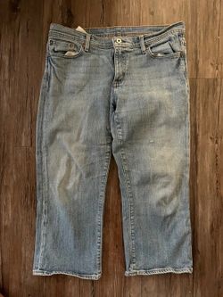 RL Polo Jean Company Women Sz 10 Stretch Cropped Jean