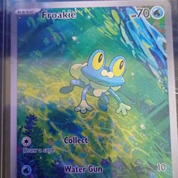 Pokemon Froakie Illustration Rare 088/086