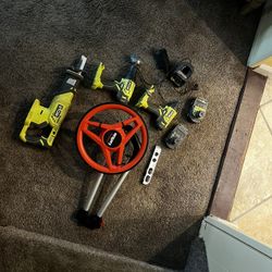 Ryobi Set And Wheel