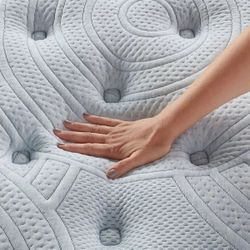 King Size Mattress Serta Perfect Sleeper Pillow Top 14” Inches New From Factory Wrapped in Plastic Same Day Delivery 