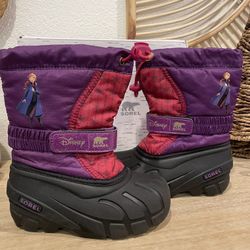 Kids Sorel Snow Boots Frozen II Anna