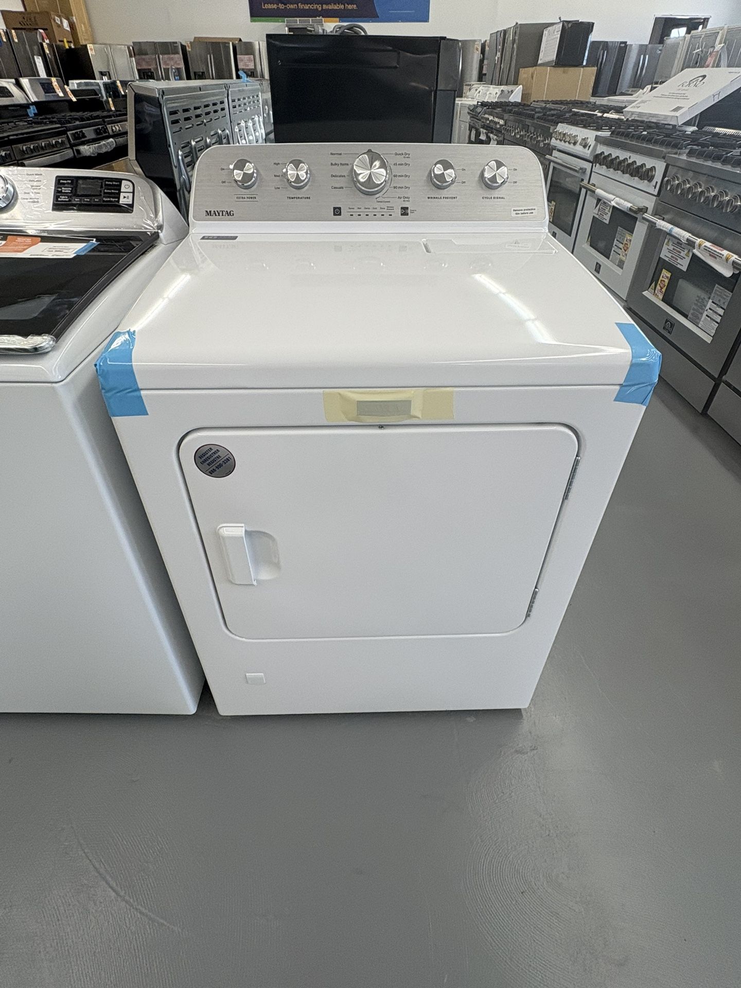 Maytag 7.0 cu. ft. Vented Gas Dryer in White