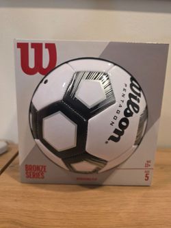 Wilson Pentagon Soccer Ball Bronze Series - Size 5 - Brand New In Box