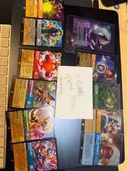 Lorcana attack of the vines 👀 by for curator box trade