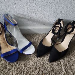 Sam Edelman & Nine West Heels