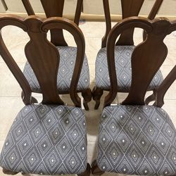 4 chairs available