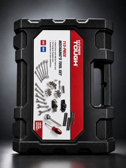 Hyper Tough 113pcs Mechanics Tool Set