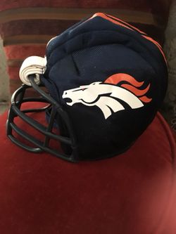 Teddy Bear Denver Broncos Helmet