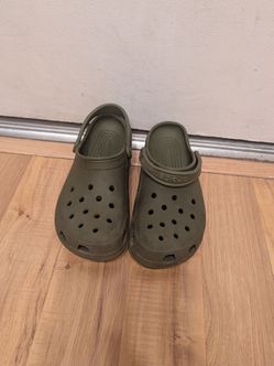 Green Crocs
