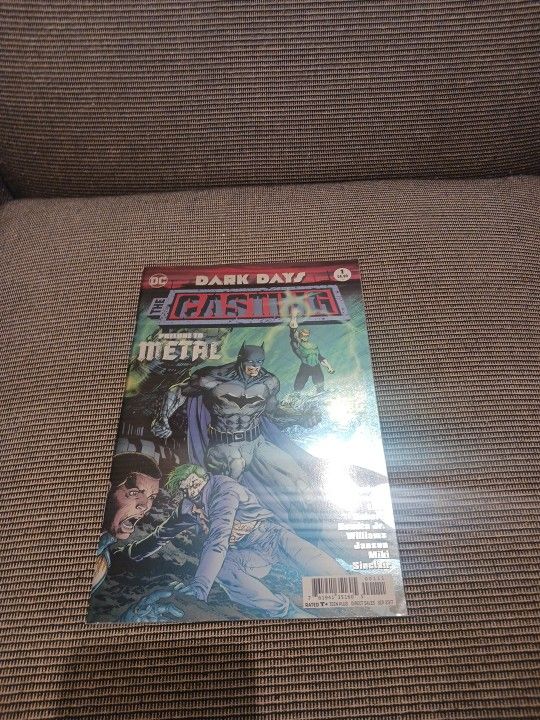 Dark Days: The Casting #1 (DC 2017) Dark Nights Metal Prelude Foil Cover 2017