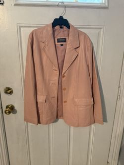 Leather jacket Blazer