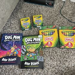 School Supplies Including 2 books